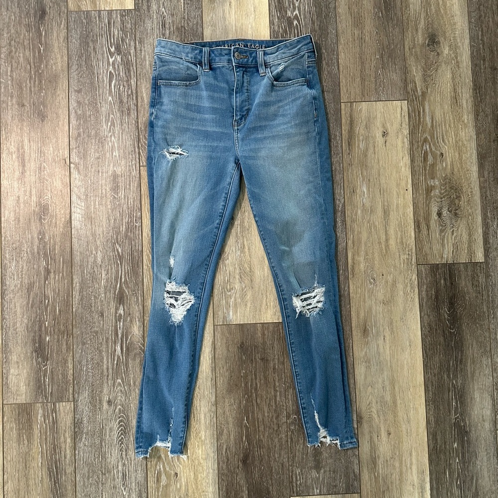 American Eagle Curvy Super High Rise Dream Jean Jegging 4S